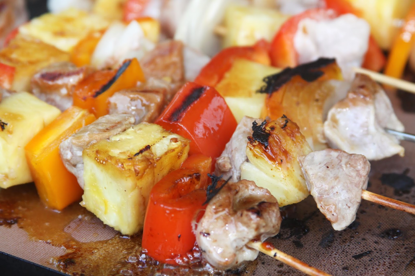 For the Love of Food Grilled Teriyaki Duck Kabobs CookoutWeek