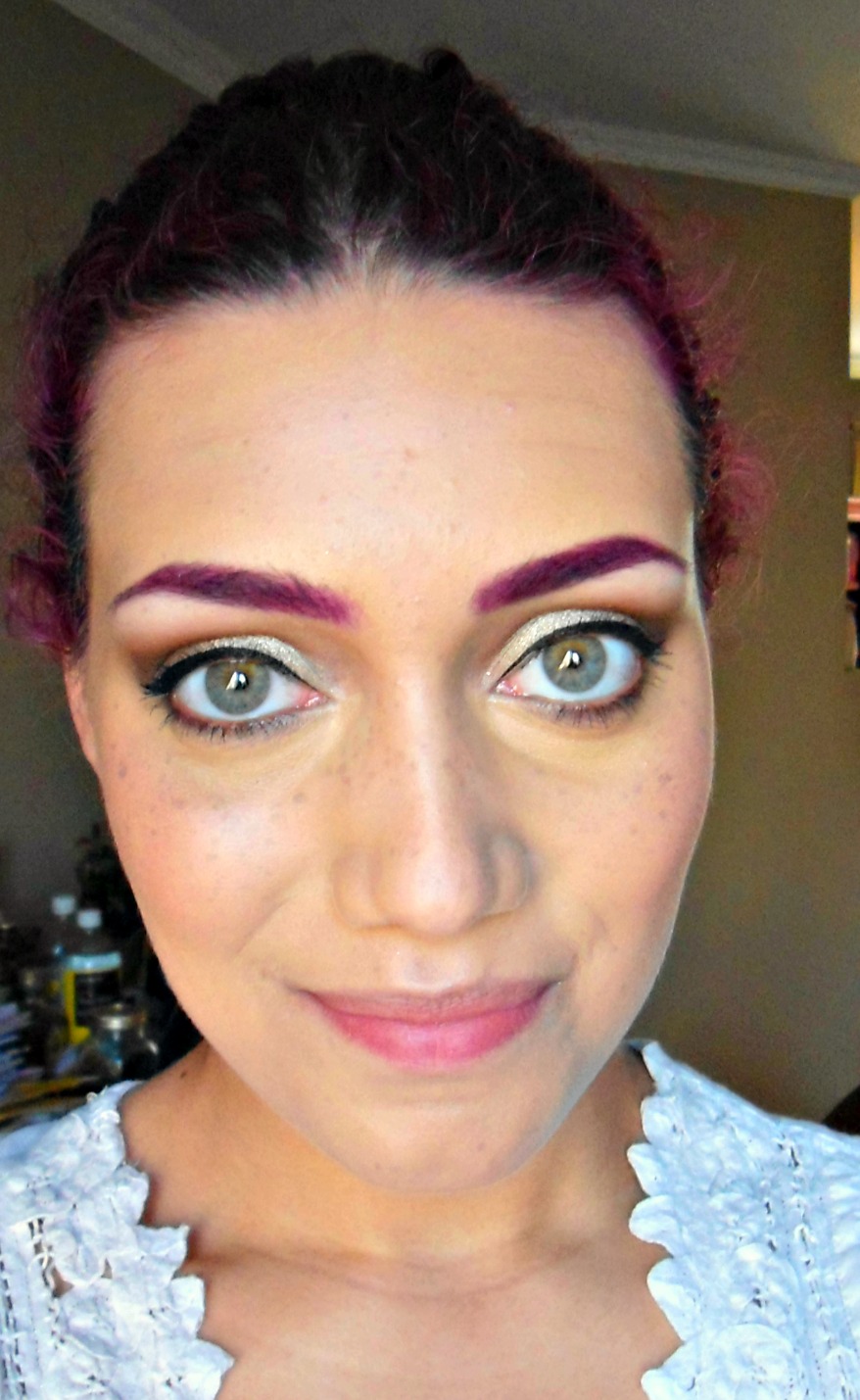 Lizzie Loves Makeup Glamorous Pewter Smoky Eyes