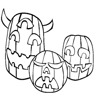 Printable halloween coloring pages: Printable Halloween Pumpkin