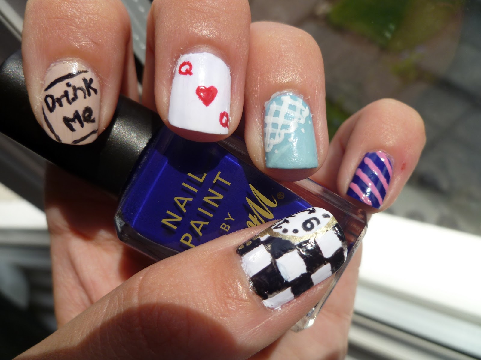 2. Mad Hatter inspired nail art - wide 7