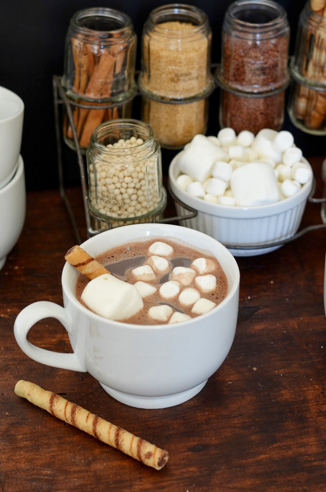 IRON & TWINE Hot Chocolate Station