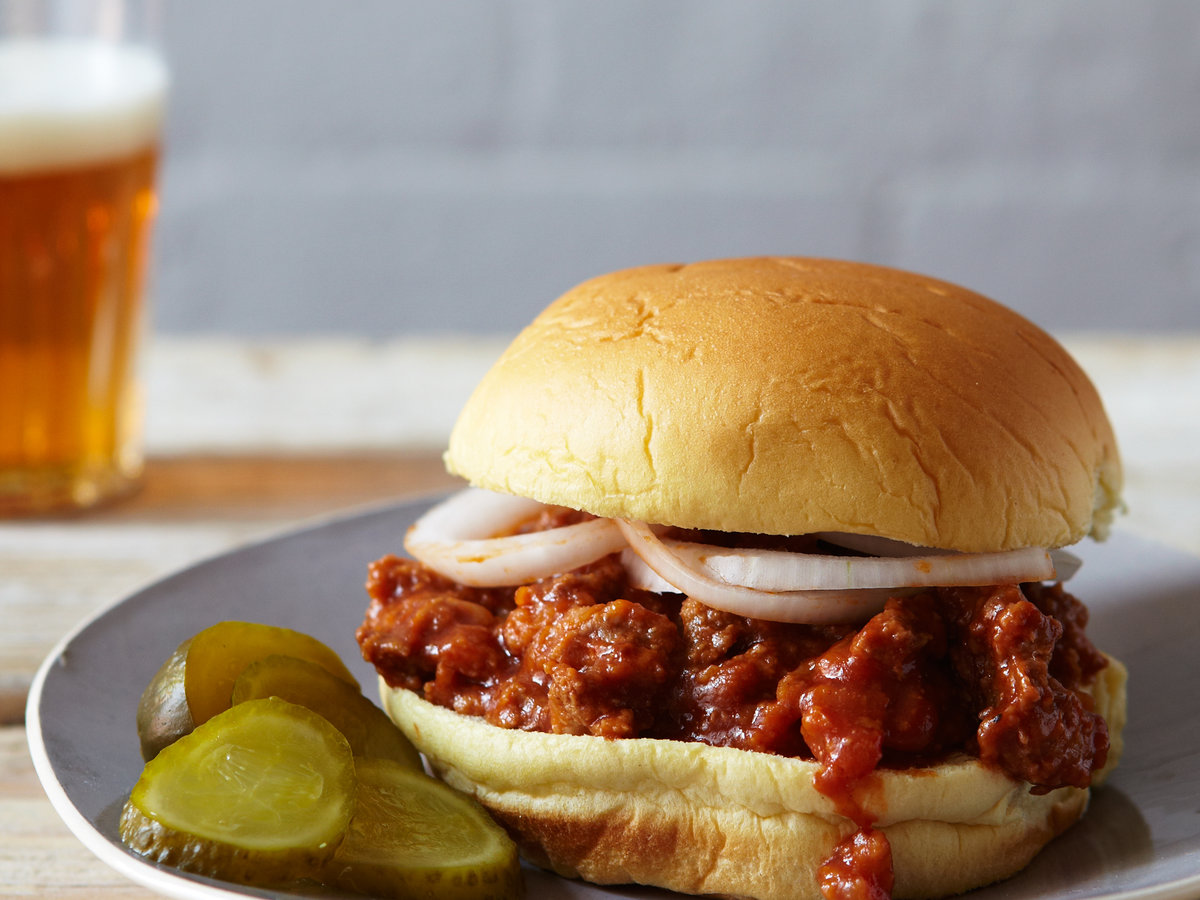 Spicy Mushroom Sloppy Joes UPkeen