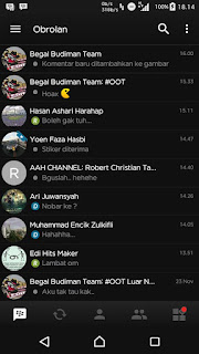 BBM MOD Black Versi Terbaru v3.2.0.6 APK