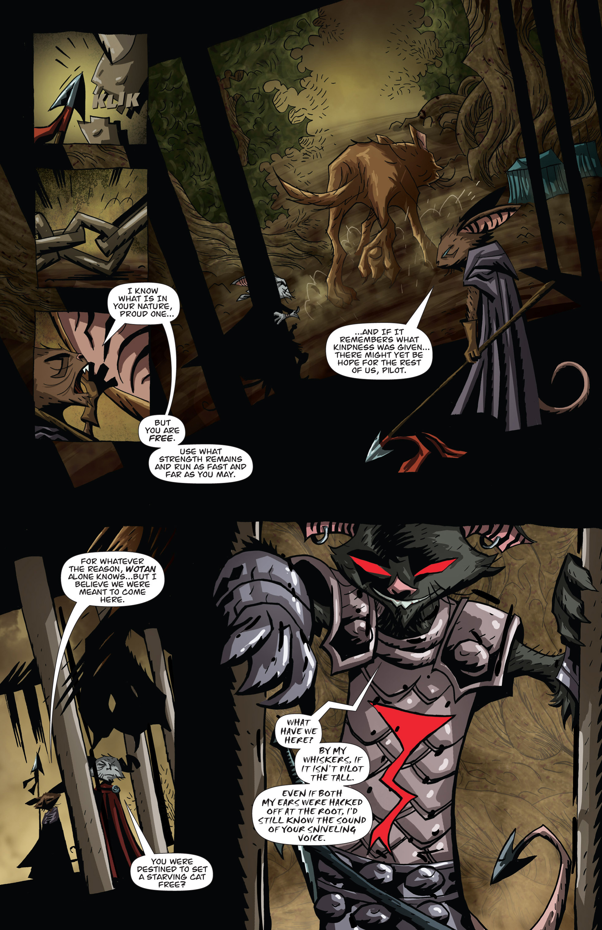 Read online The Mice Templar Volume 4: Legend comic -  Issue #7 - 11
