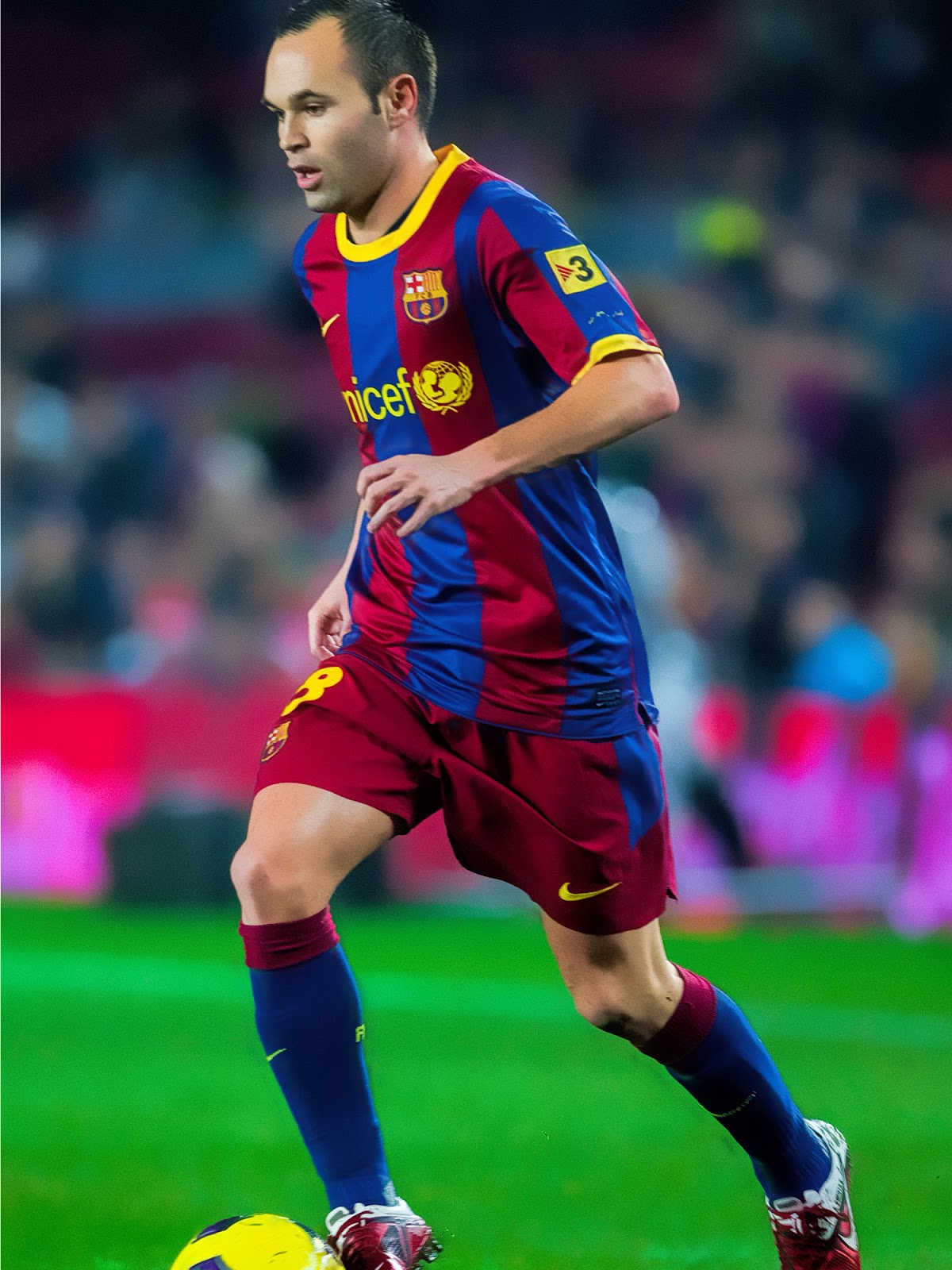Andres Iniesta New FC Barcelona Club captain 2015 HD
