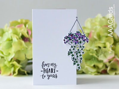Die Cutting on The Edge for Clean And Simple Card