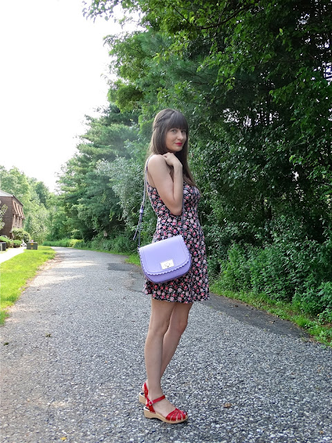 Swedish Hasbeen Sandals paired with a summer dress, styled by fashion blogger House Of Jeffers | www.houseofjeffers.com