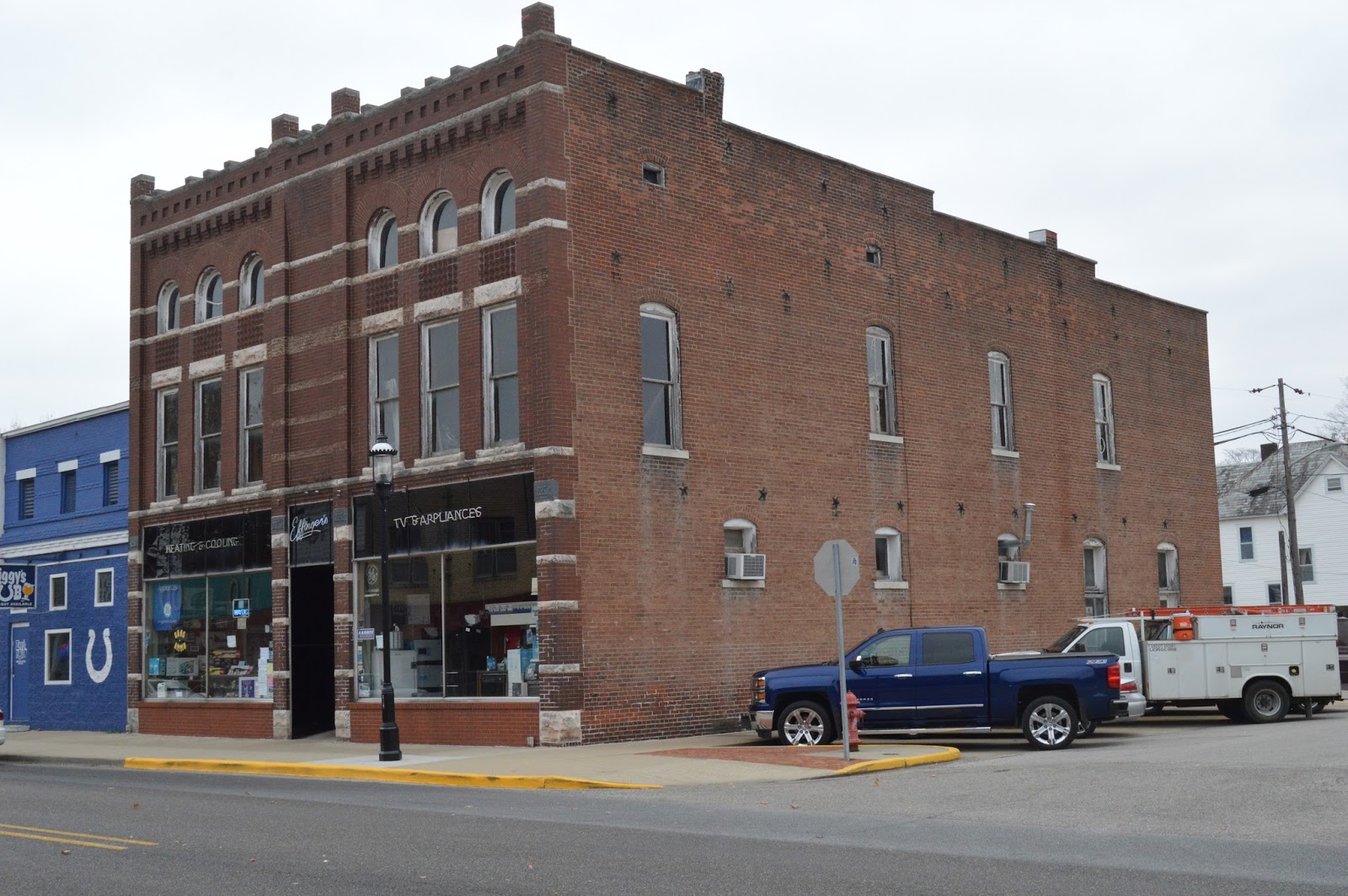 Industrial History Tie Rod Anchor Plates on Brick Buildings
