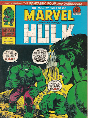 Mighty World of Marvel #146, Hulk vs Hulk