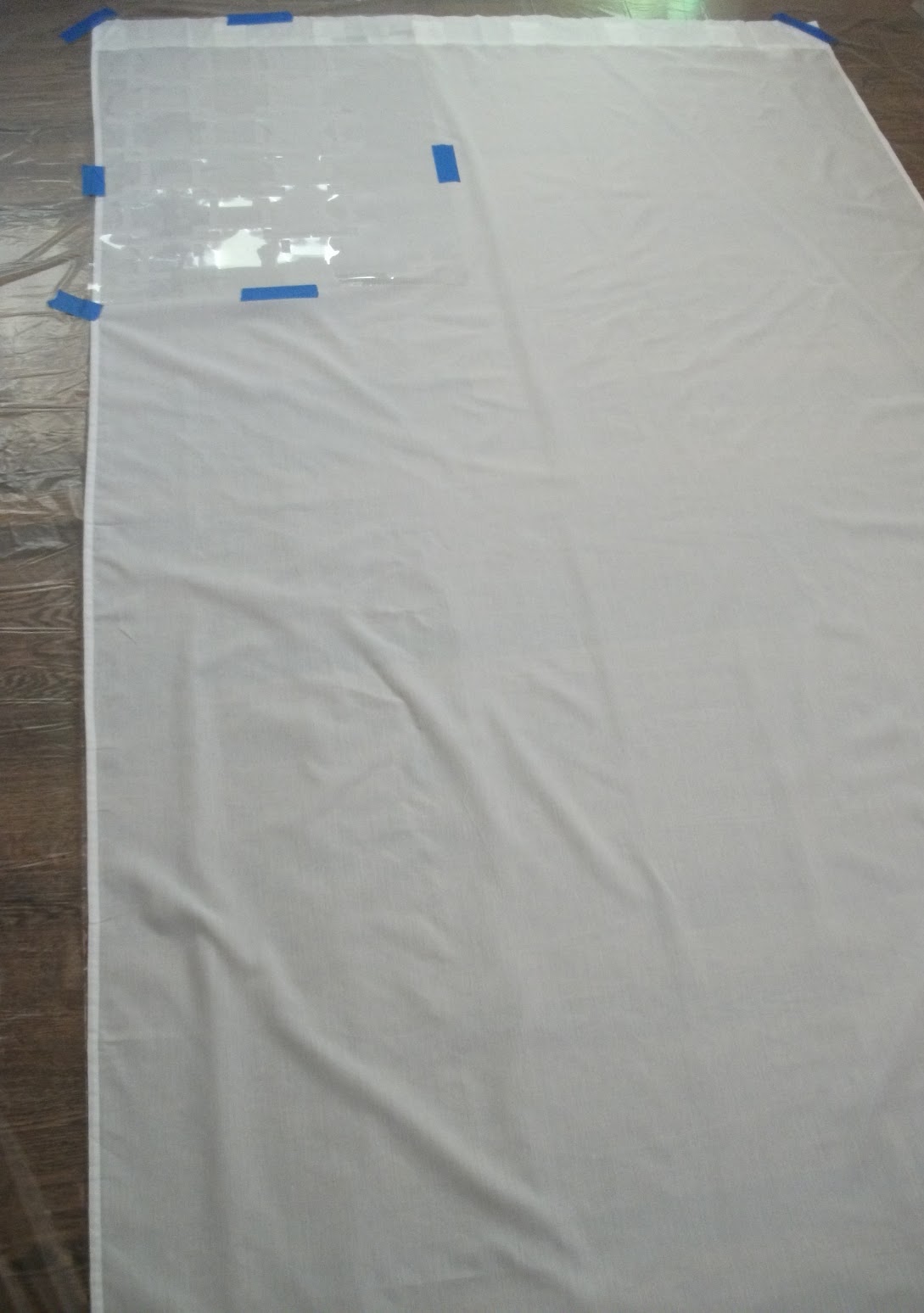 First Came Love Wanna Know How To Paint Curtains?