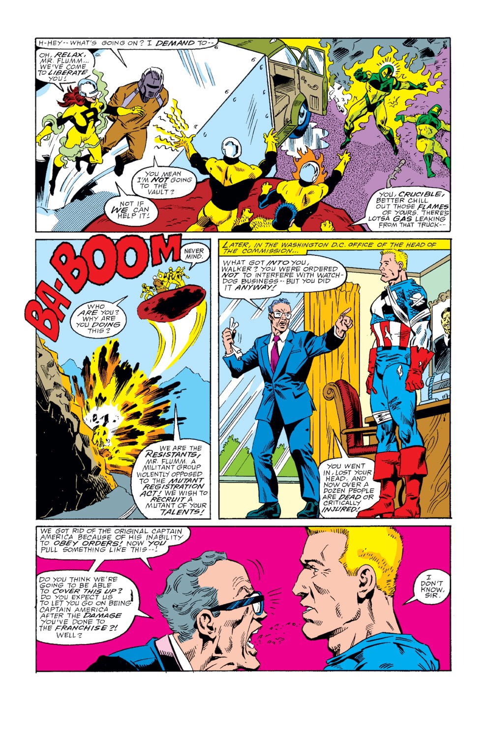 Read online Captain America (1968) comic -  Issue #346 - 8
