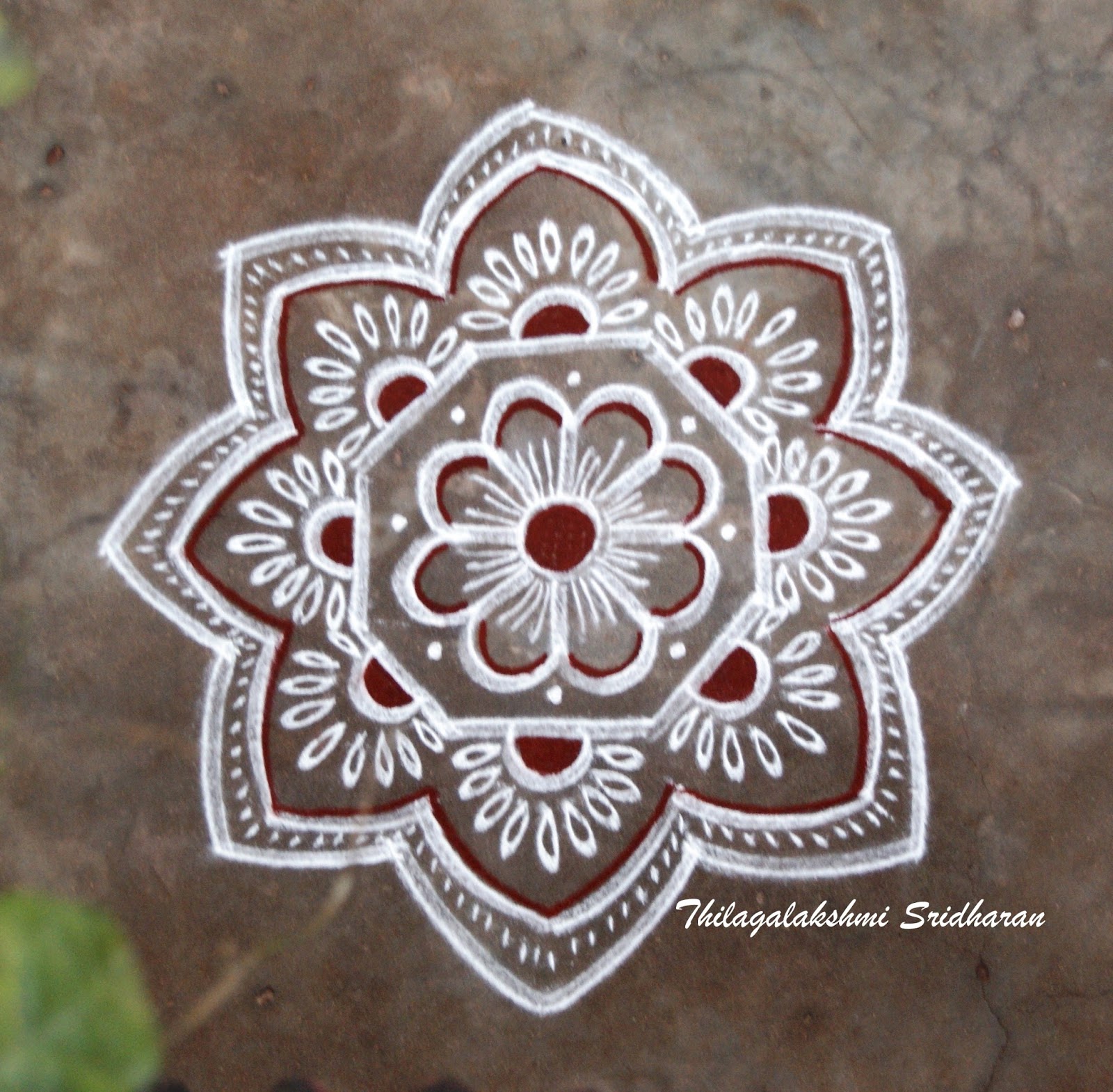 Rangoli and Art Works: FREEHAND KOLAM