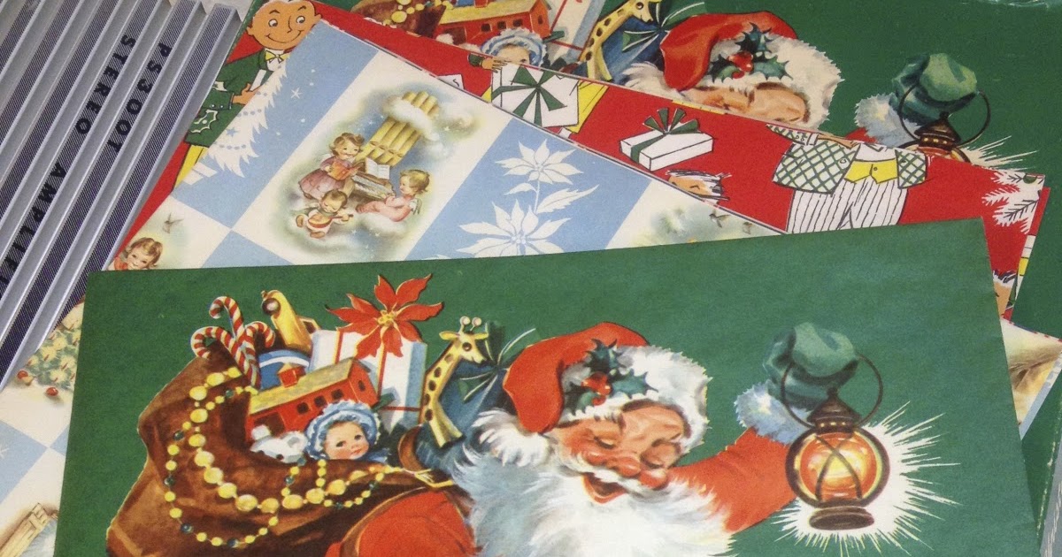 C. Dianne Zweig - Kitsch 'n Stuff: Where To Buy Nostalgic Vintage Christmas  Wrapping Paper