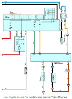 Wiring Diagrams - 2004 Toyota Corolla Air Conditioning System Wiring
