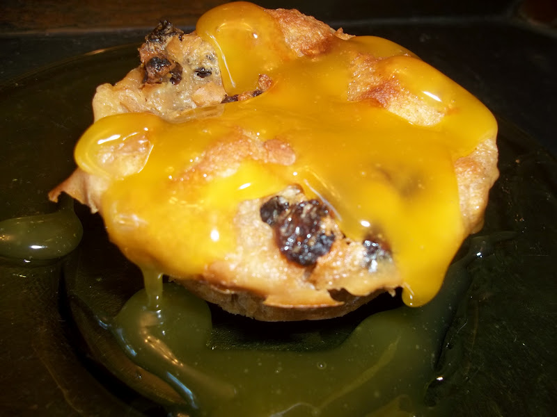 Cooking & Conversation Bread Pudding with Lemon Sauce