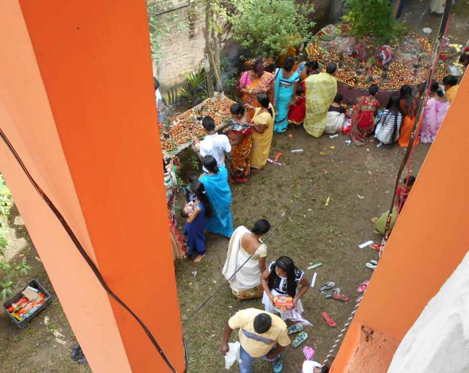 Durga Puja at Ramkrishna Seva Sadan compound, Golaghat