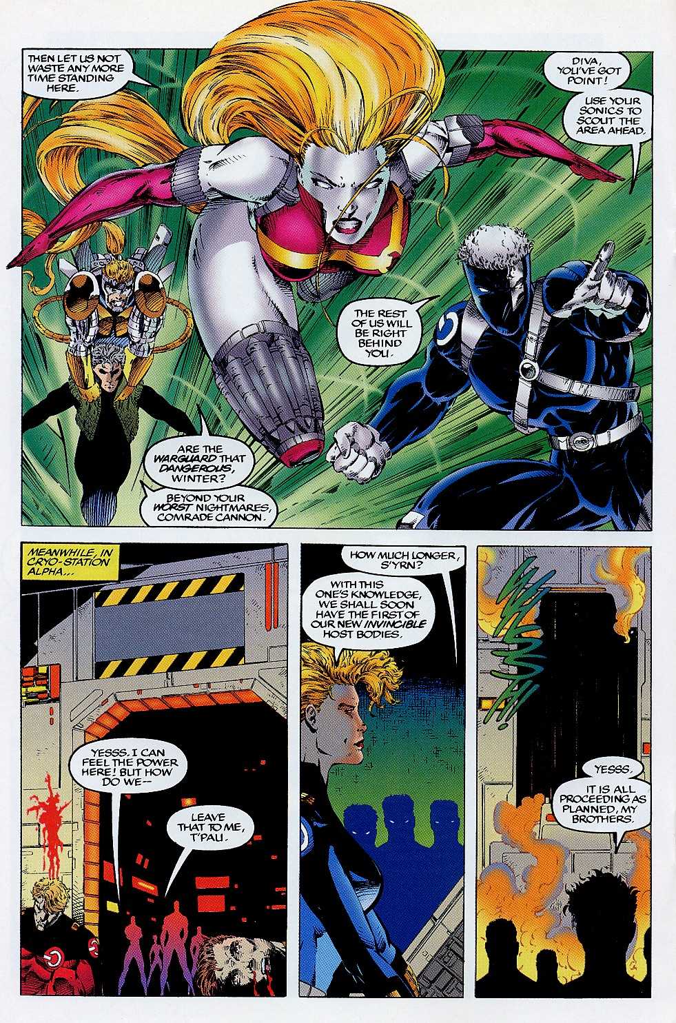 Read online Stormwatch (1993) comic -  Issue #4 - 22