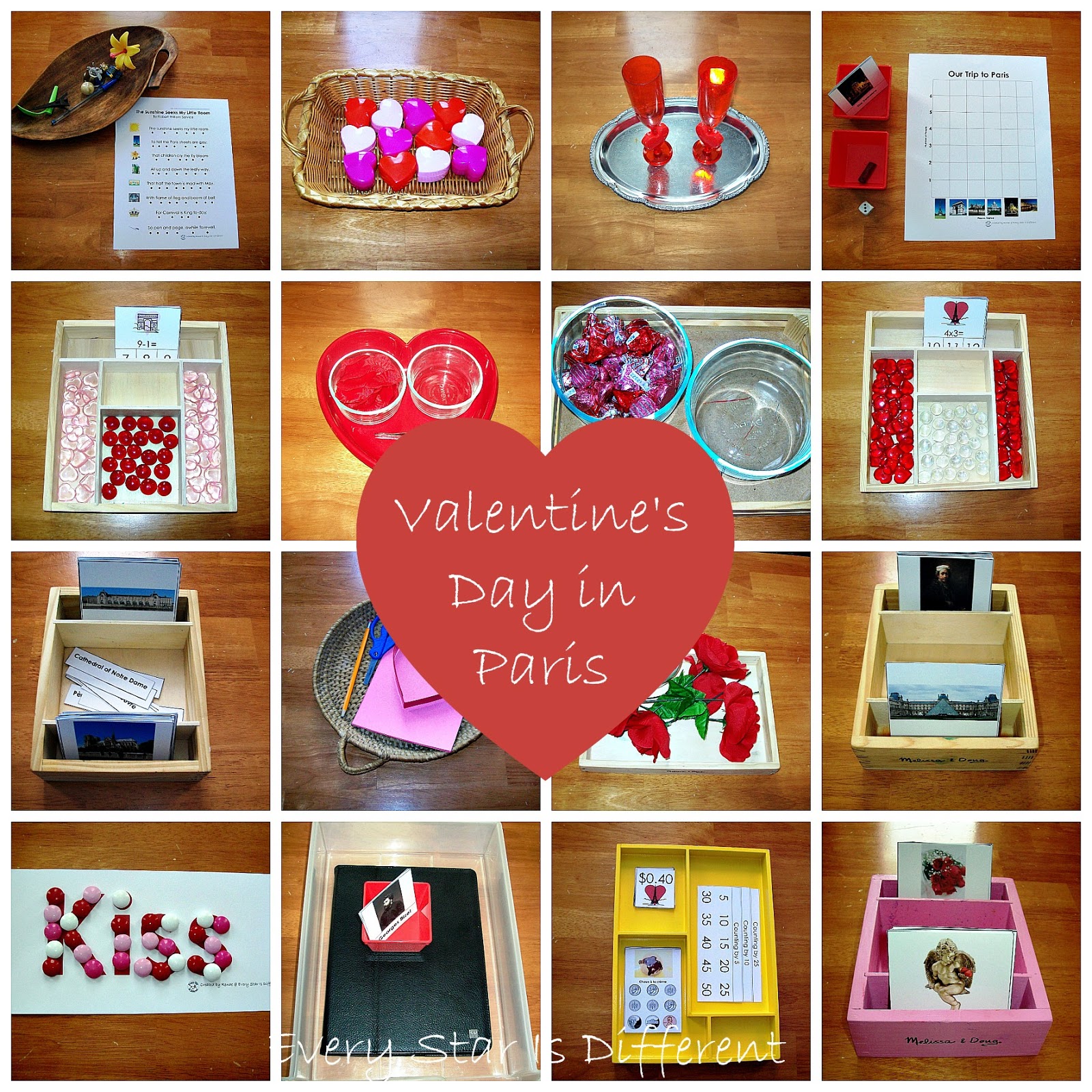 Valentine's Day in Paris with Free Printables