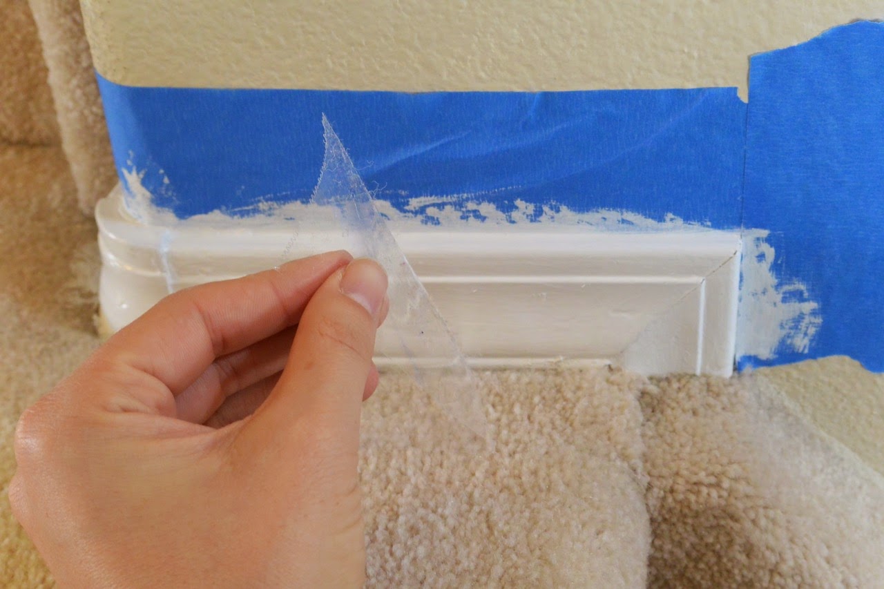 Mixin' Mom: DIY How to Paint Baseboards