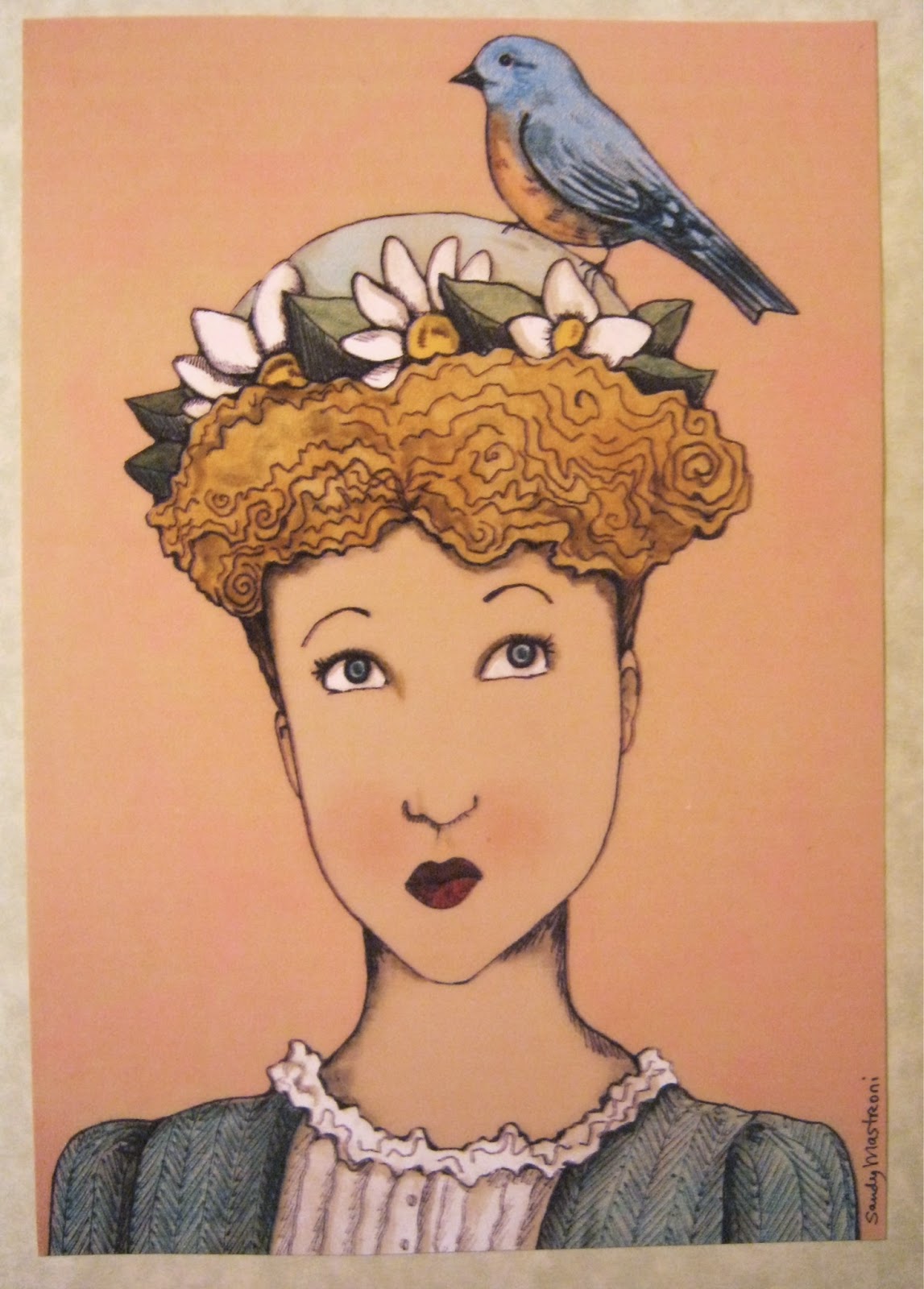 Sandy Mastroni Greeting Cards For Etsy