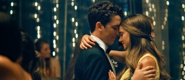 Miles Teller and Shailene Woodley in The Spectacular Now