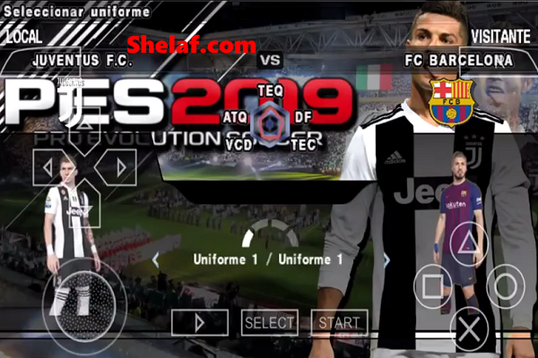 Download PES 2019 PPSSPP ISO English Version - Offline Game, Best Graphics, New Kits and Transfers Update
