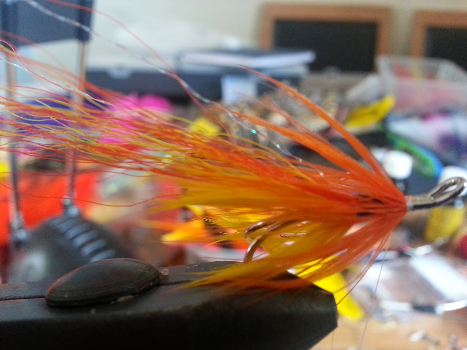 Salmon Fly How Do I Tie / How To Tie A Kinermony Killer Flamethrower