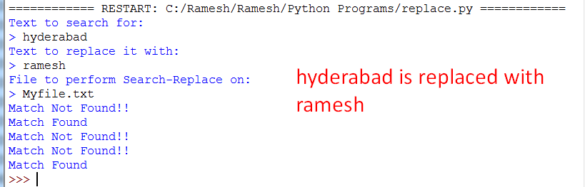PYTHON BASICS - RAMESH'S BLOG