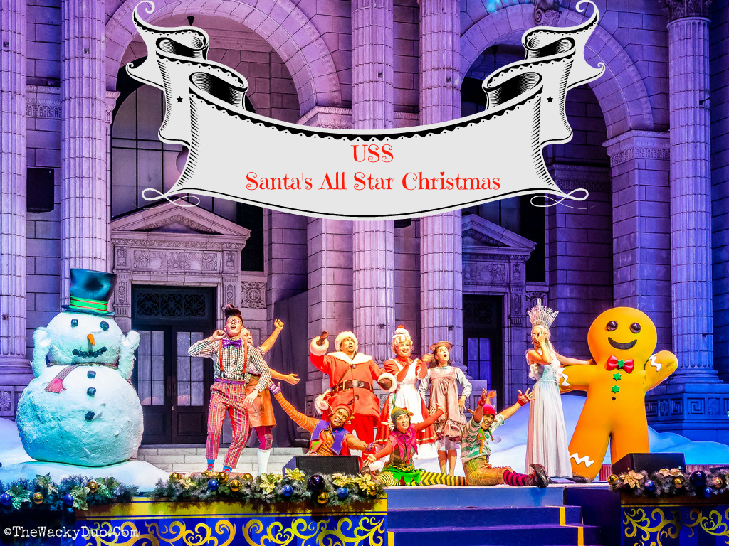 Universal Studio Singapore Santa's All Star Christmas TheWackyDuo