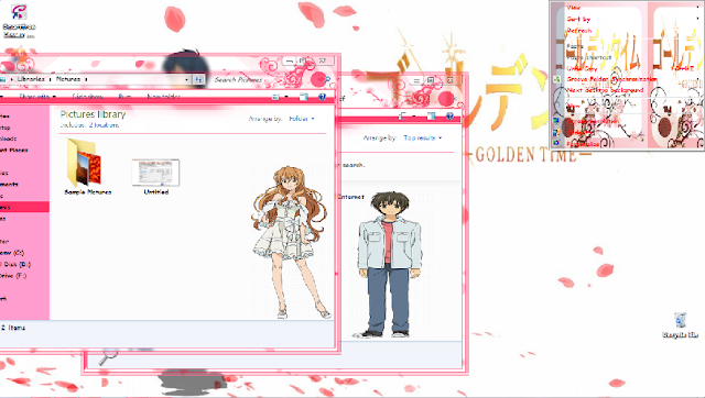 theme win 7 golden time