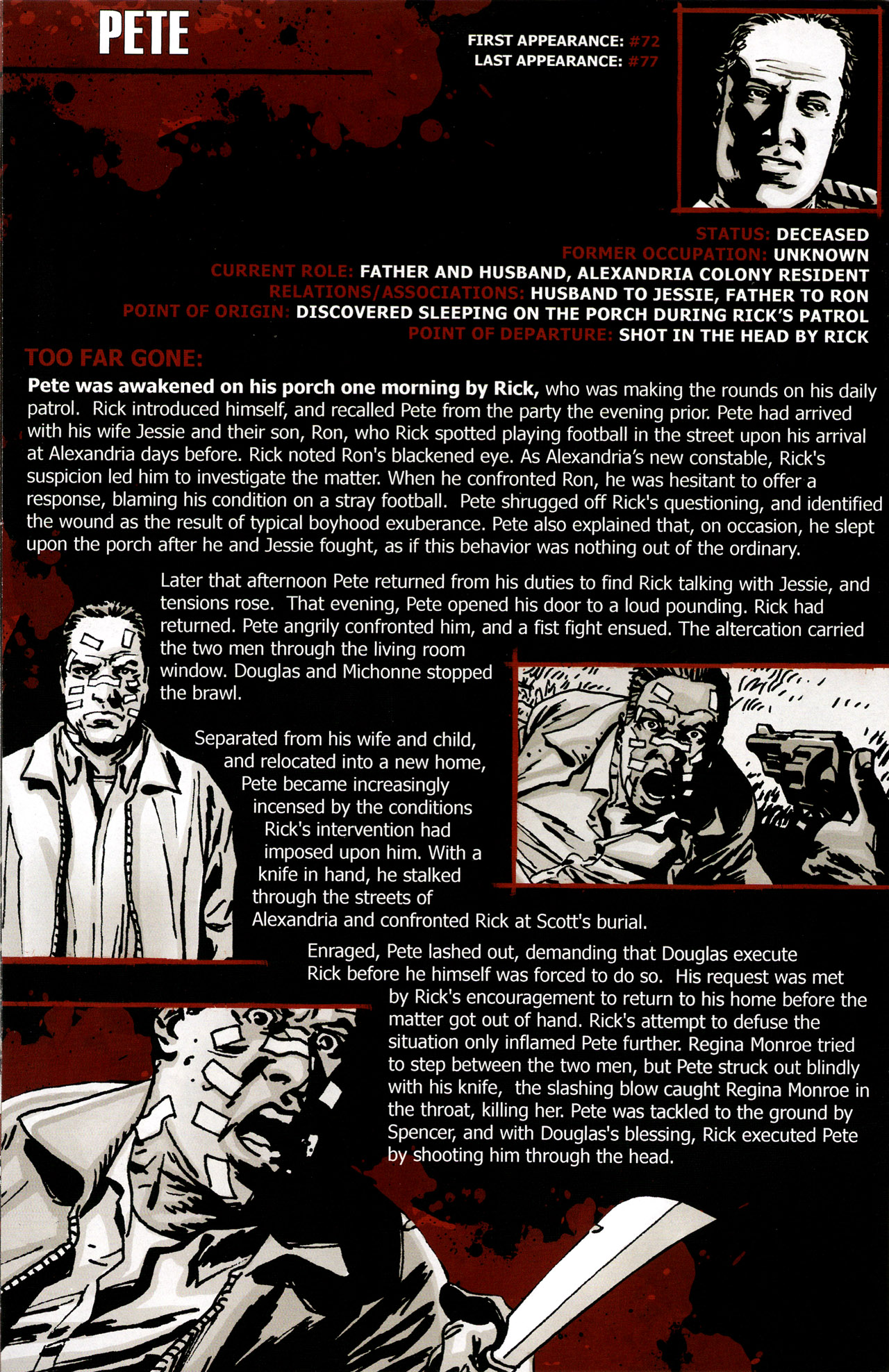 Read online The Walking Dead Survivors' Guide comic -  Issue #4 - 6