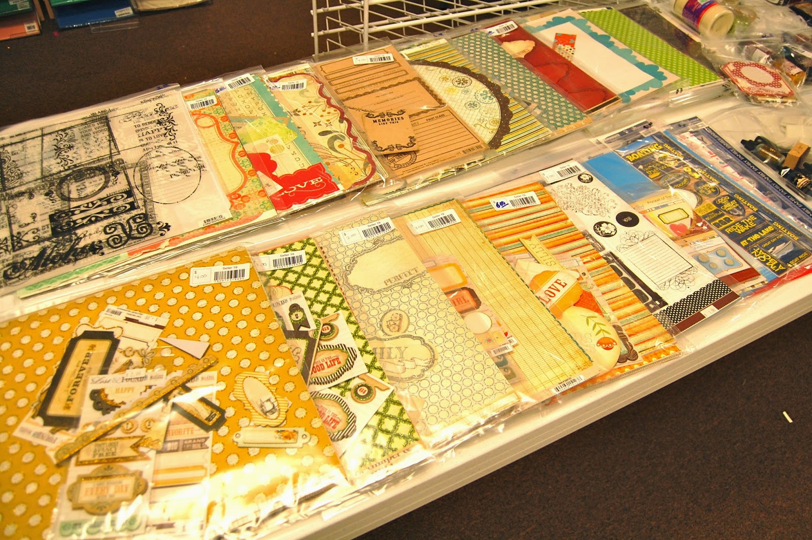 SCRAPBOOK GENERATION customer garage sale underway today and saturday!