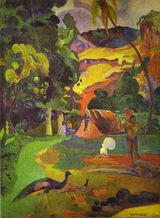 Mata Mua Quadro Famoso Di Gauguin