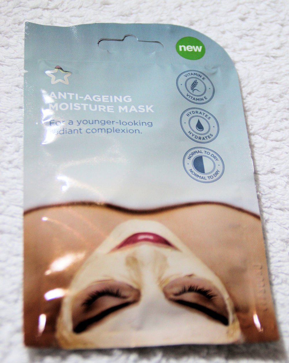 Review Superdrug AntiAgeing Moisture Mask Love Leah