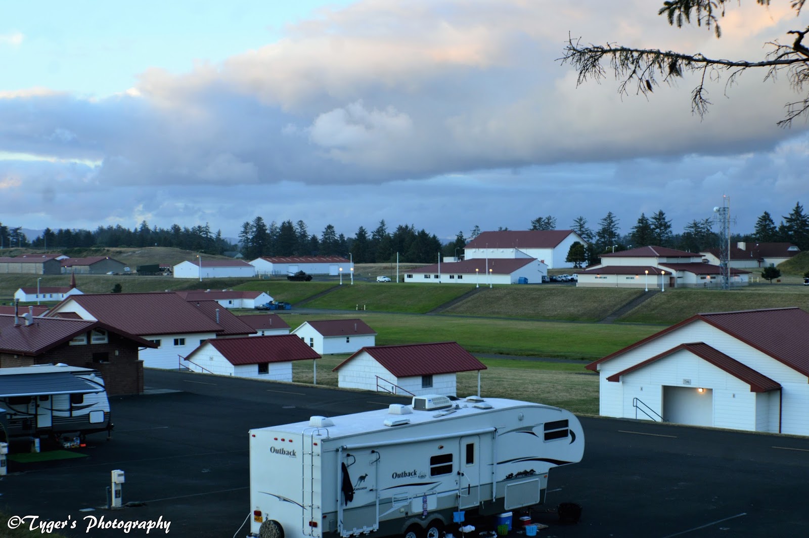 Around the World through a Tyger's Eyes Camp Rilea, Warrenton, Oregon
