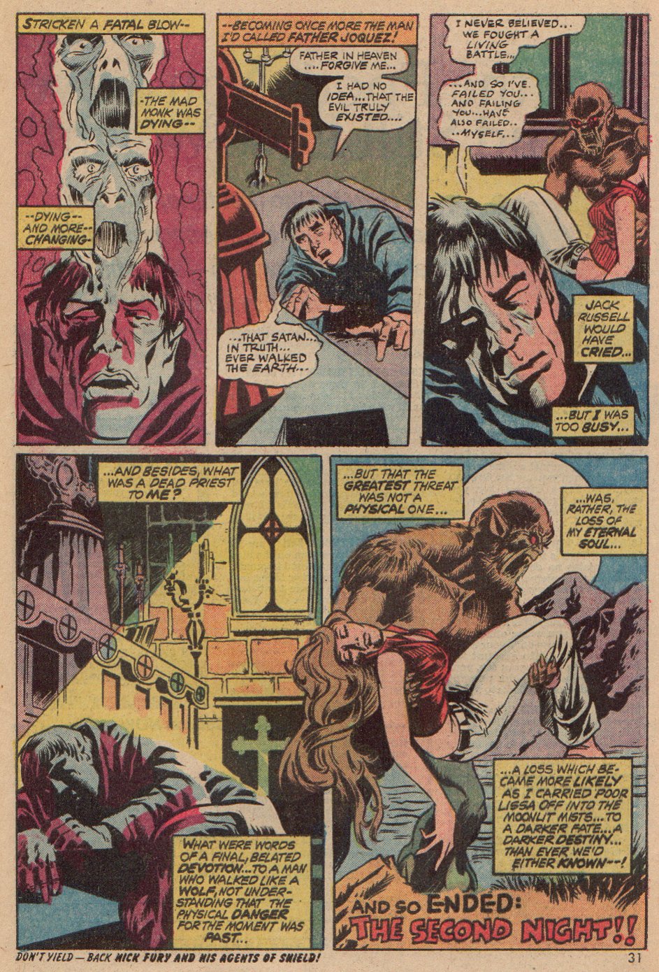 Read online Werewolf by Night (1972) comic -  Issue #3 - 23