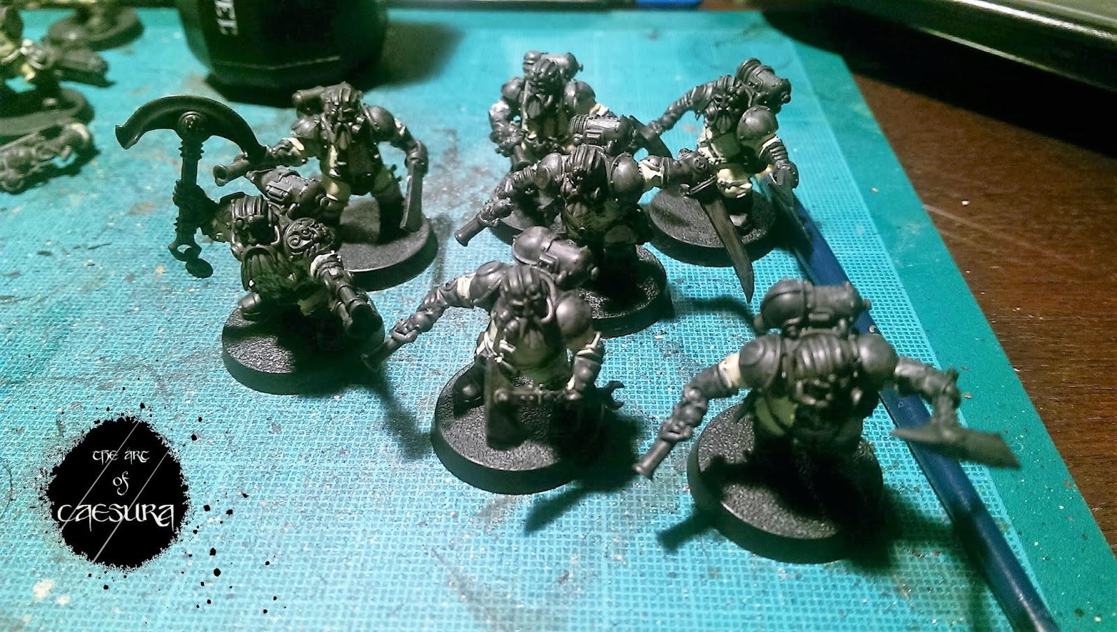 "From the City of Shadows" Arkanaut Company (Painting Part 1)