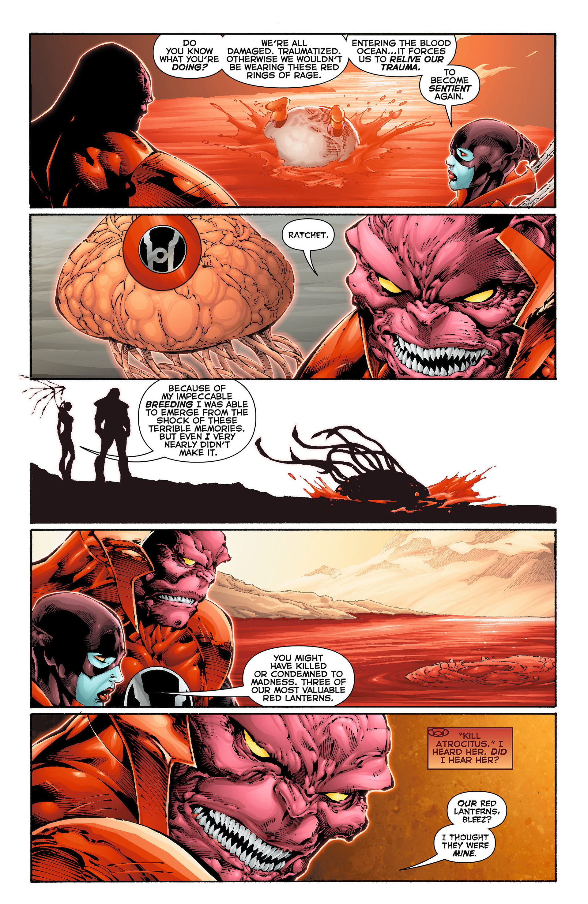 Read online Red Lanterns comic -  Issue #4 - 6