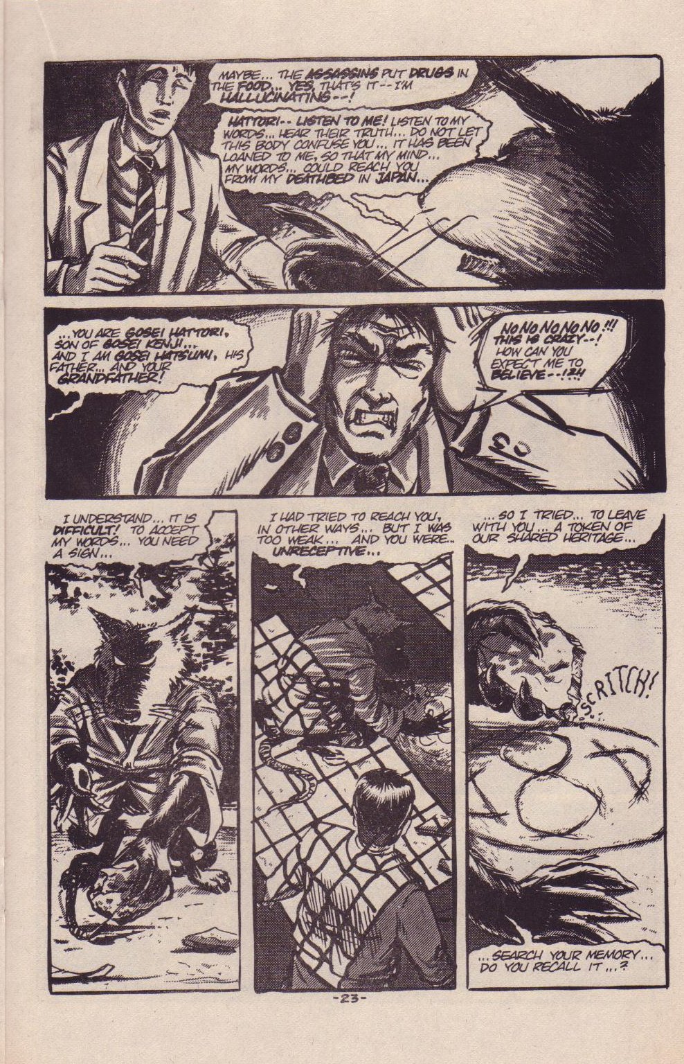 Read online Teenage Mutant Ninja Turtles (1984) comic -  Issue #9 - 25