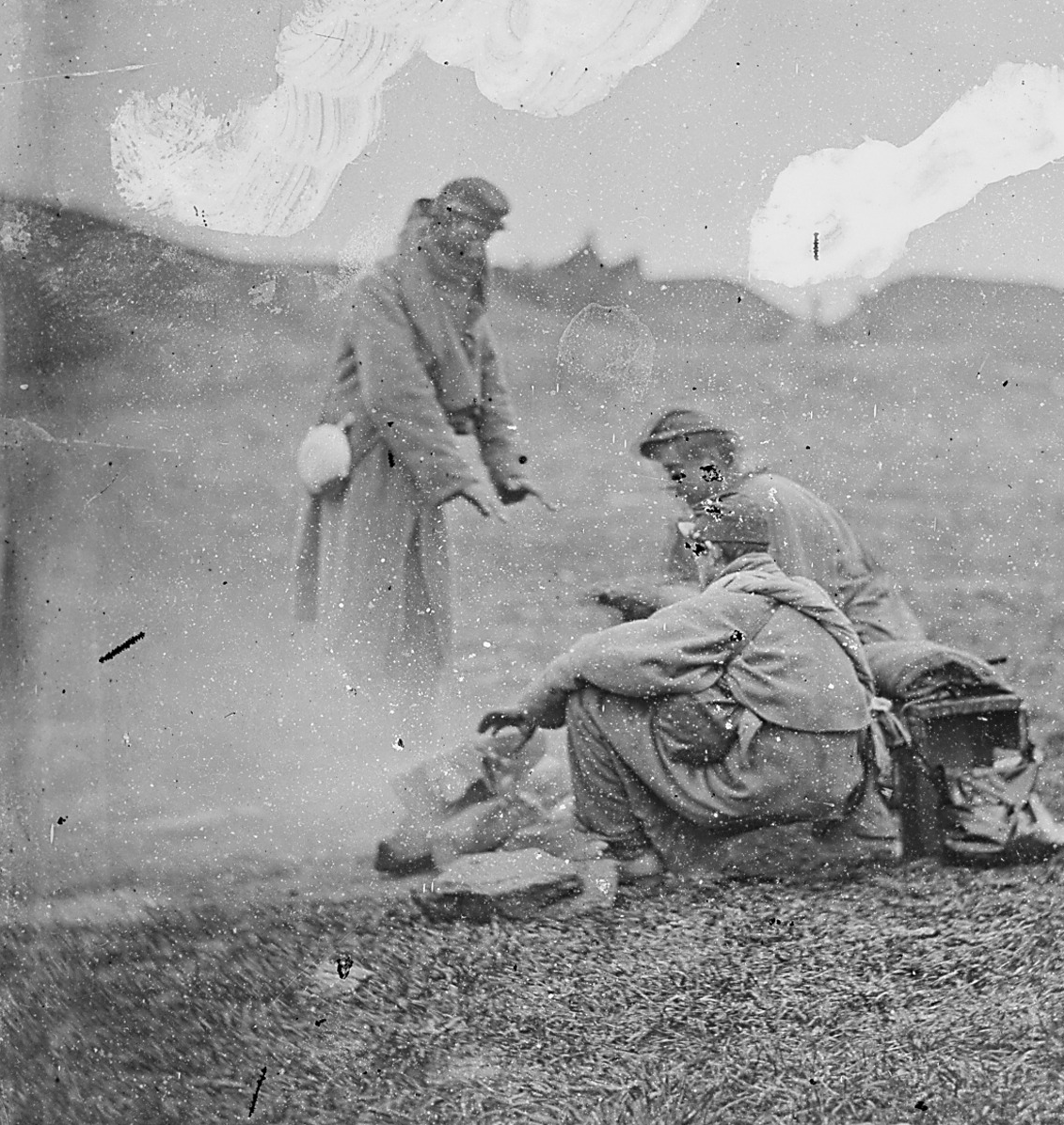 The Chubachus Library of Photographic History Three Union Soldiers