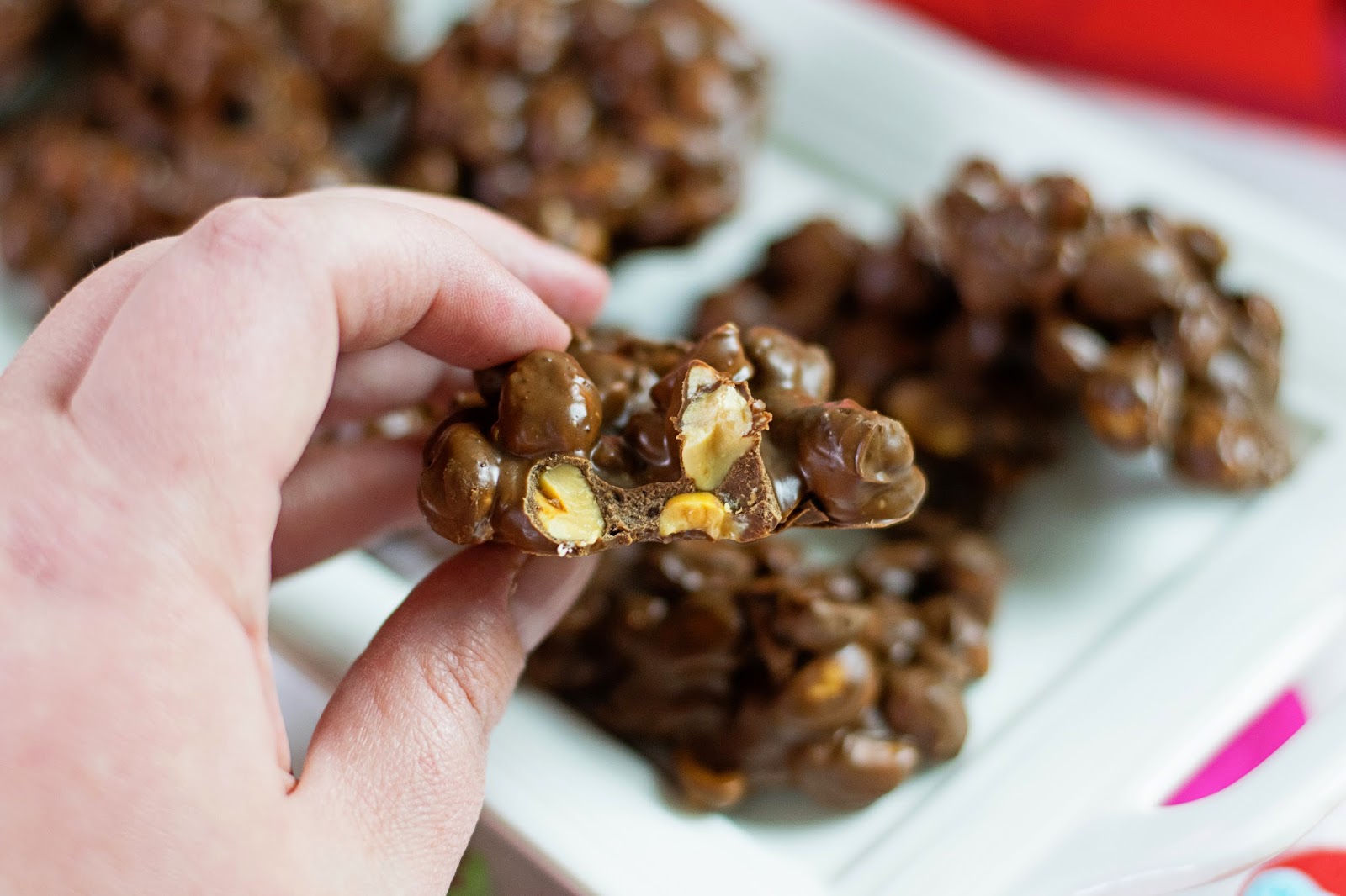 Crockpot Peanut Cluster Candy The Kitchen Wife