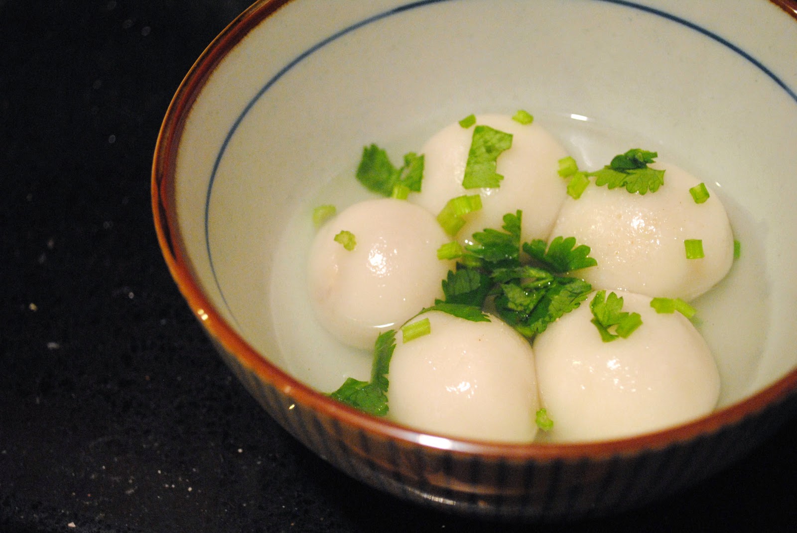Veggies for Carnivores Savory Tang Yuan (素鹹湯圓)