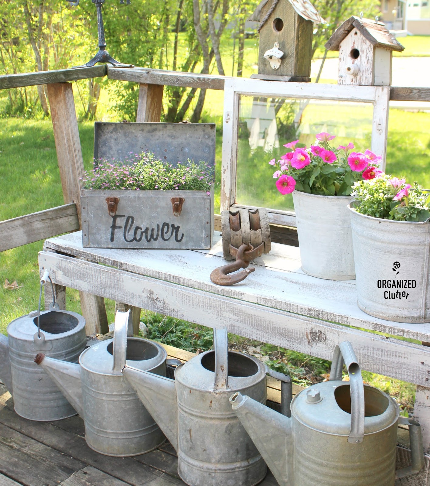 Updated Junk Garden Container Photos Organized Clutter