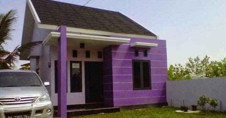 15 Cat Rumah Minimalis Ungu, Idaman Masa Kini!