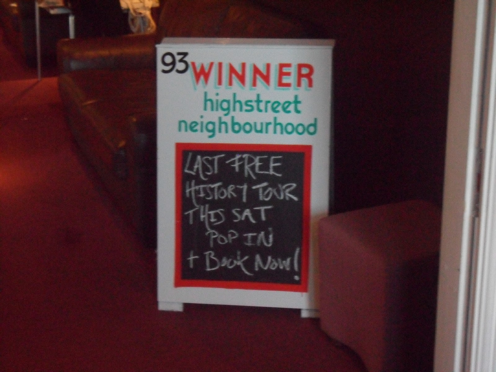 winner: highstreet neighbourhood: W:hsn our diary