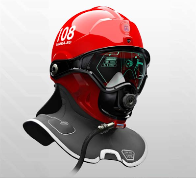 COOL : Helmet Futuristik Untuk Ahli Bomba