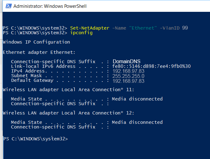 The OptionKey Blog Using, Adding and Changing VLANs on Windows 10