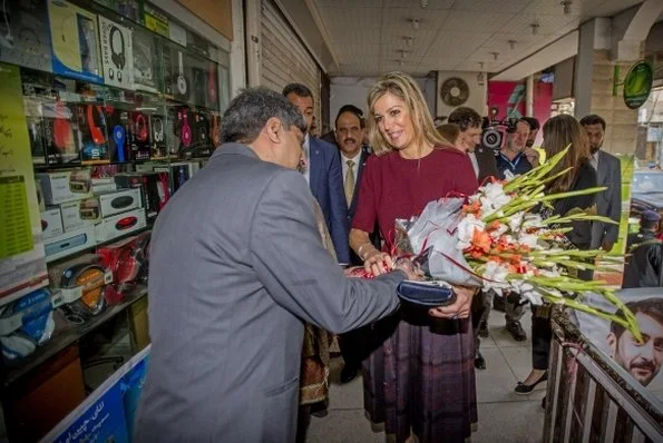 Queen Maxima of the Netherlands visited Benazir Income Support Programme (BISP) in Rawalpindi, Islamabad, Pakistan