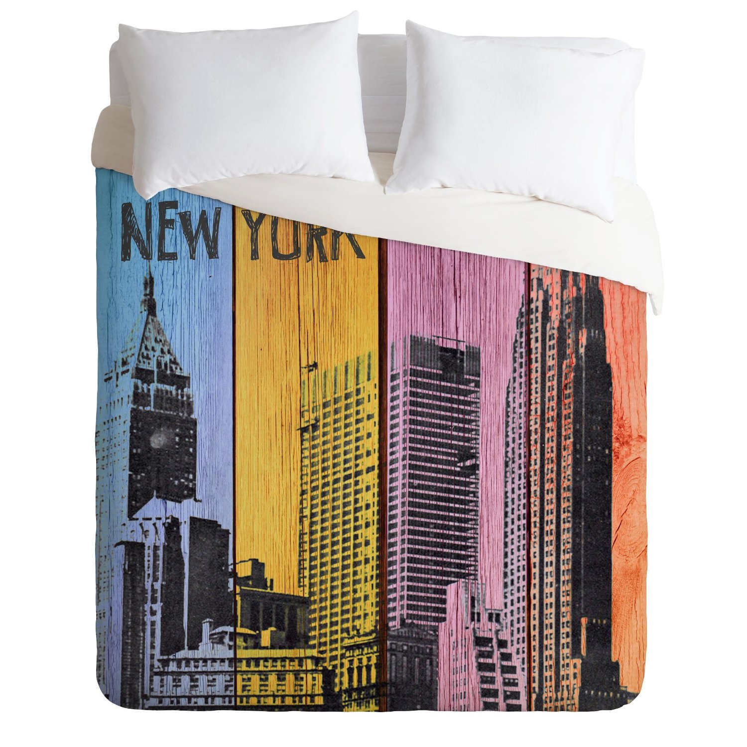 New York City Skyline Bedding & NYC Themed Bedroom Ideas