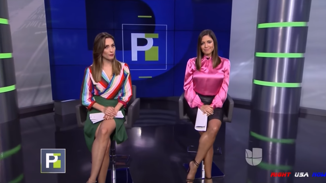 Pamela Silva Conde - pink satin blouse 